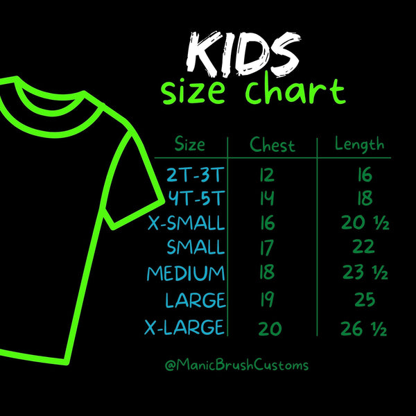 Boogie Man Tie Dye T-shirt Kids X-Large