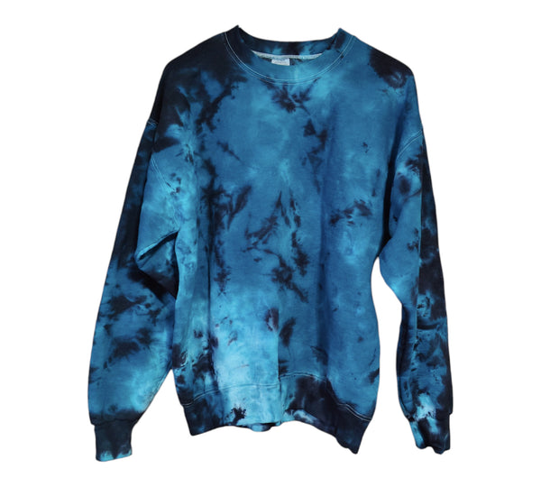 Teal Grunge Sweatshirt