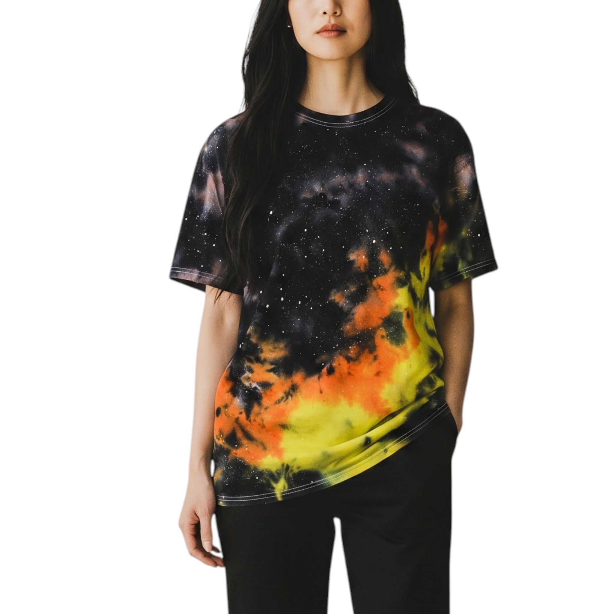 Sun Burst Galaxy Tie Dye T-shirt