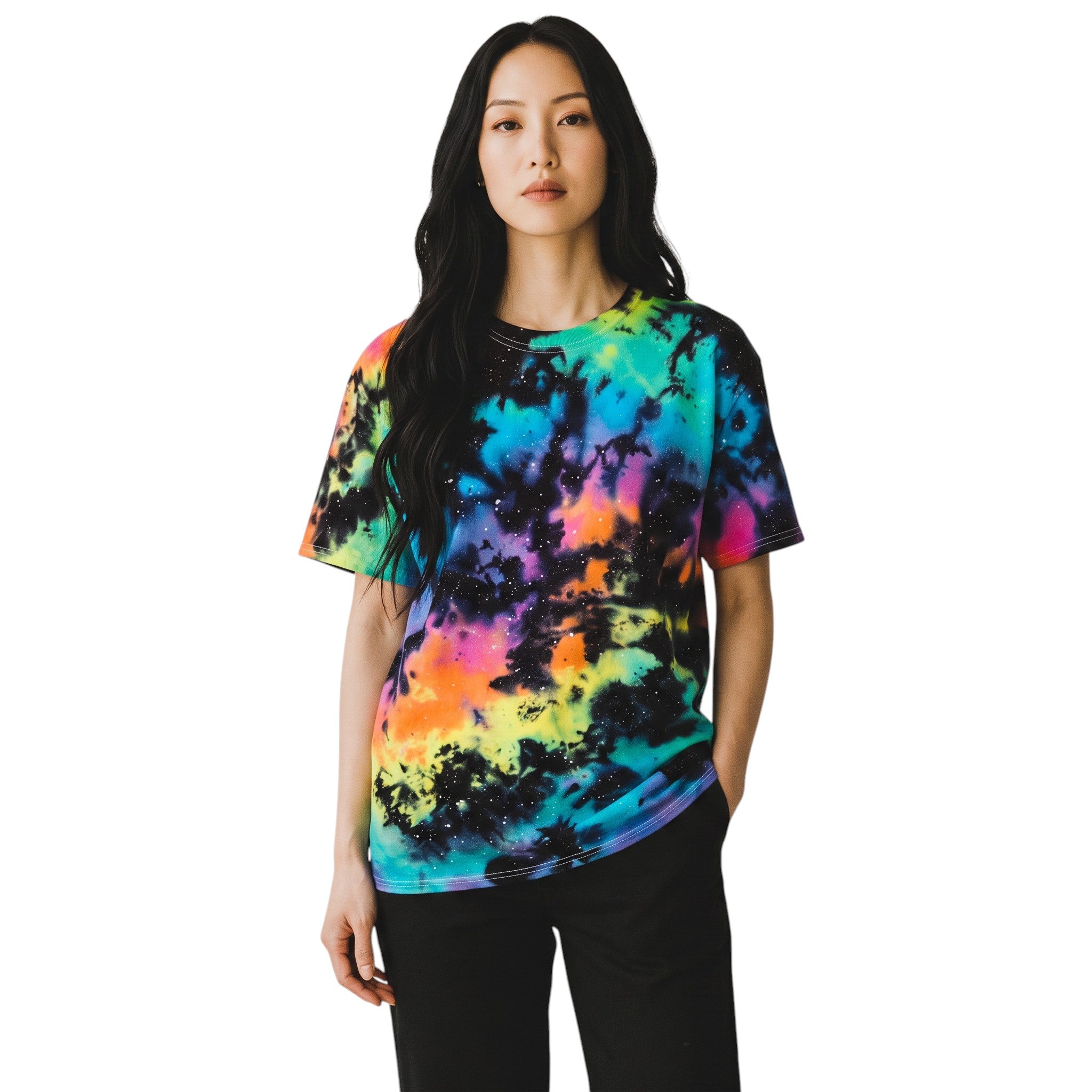 Pastel Rainbow Galaxy Tie Dye T-shirt