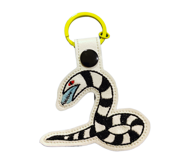 Sandworm Snap Tab Keychain