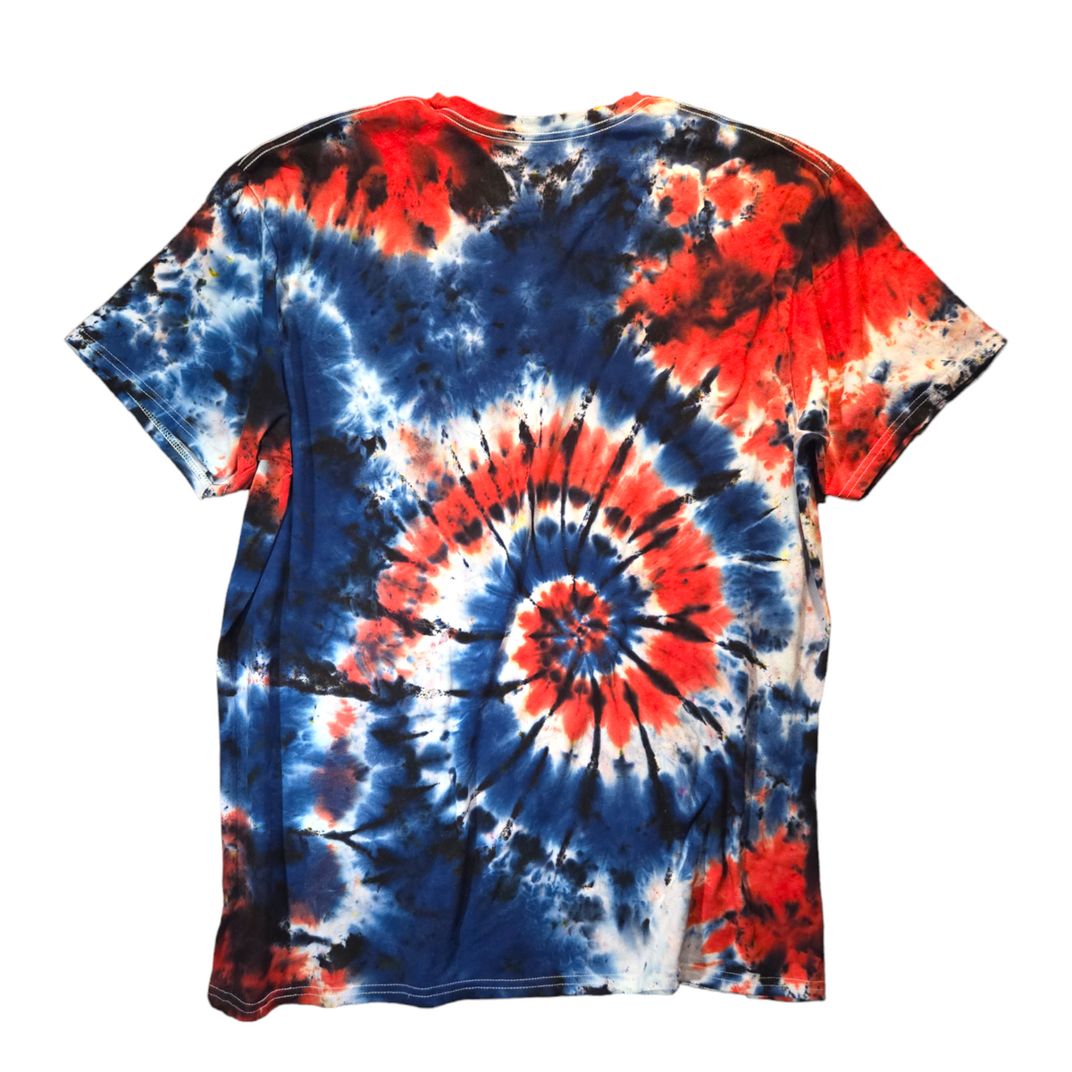 Red, White & Blue Galaxy Tie Dye T-shirt