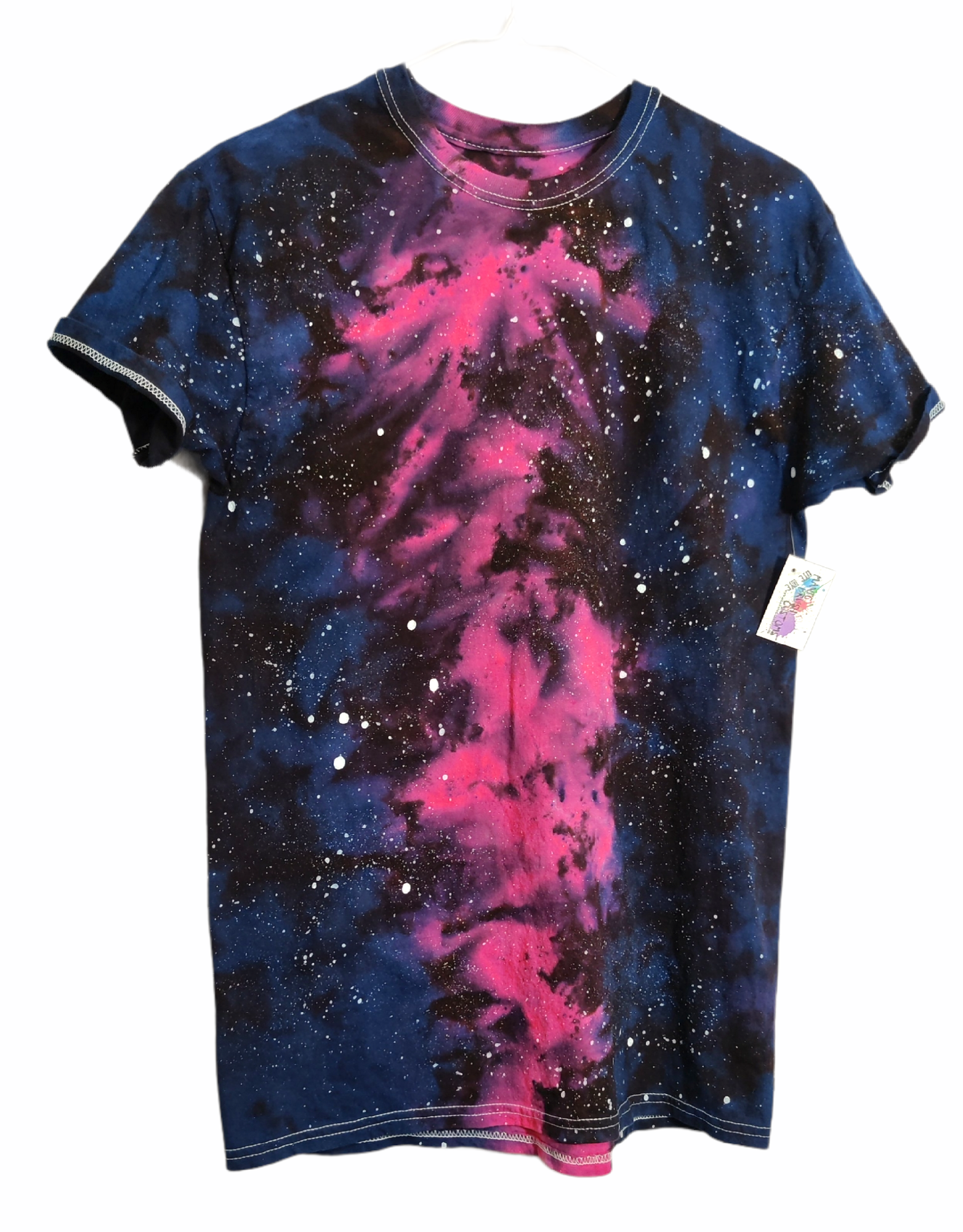 Scorpio Galaxy Tie Dye T-shirt MEDIUM