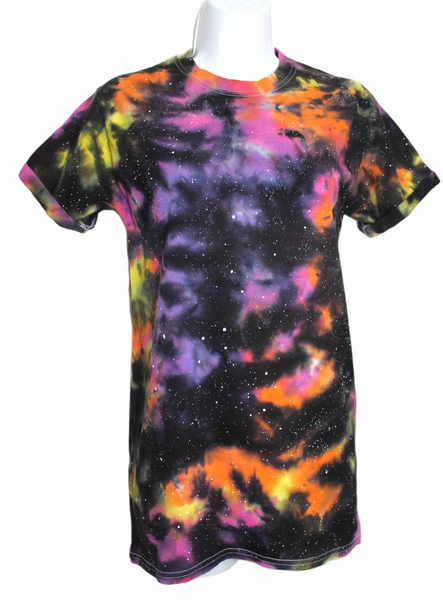 Rainbow Galaxy Tie Dye T-shirt SMALL