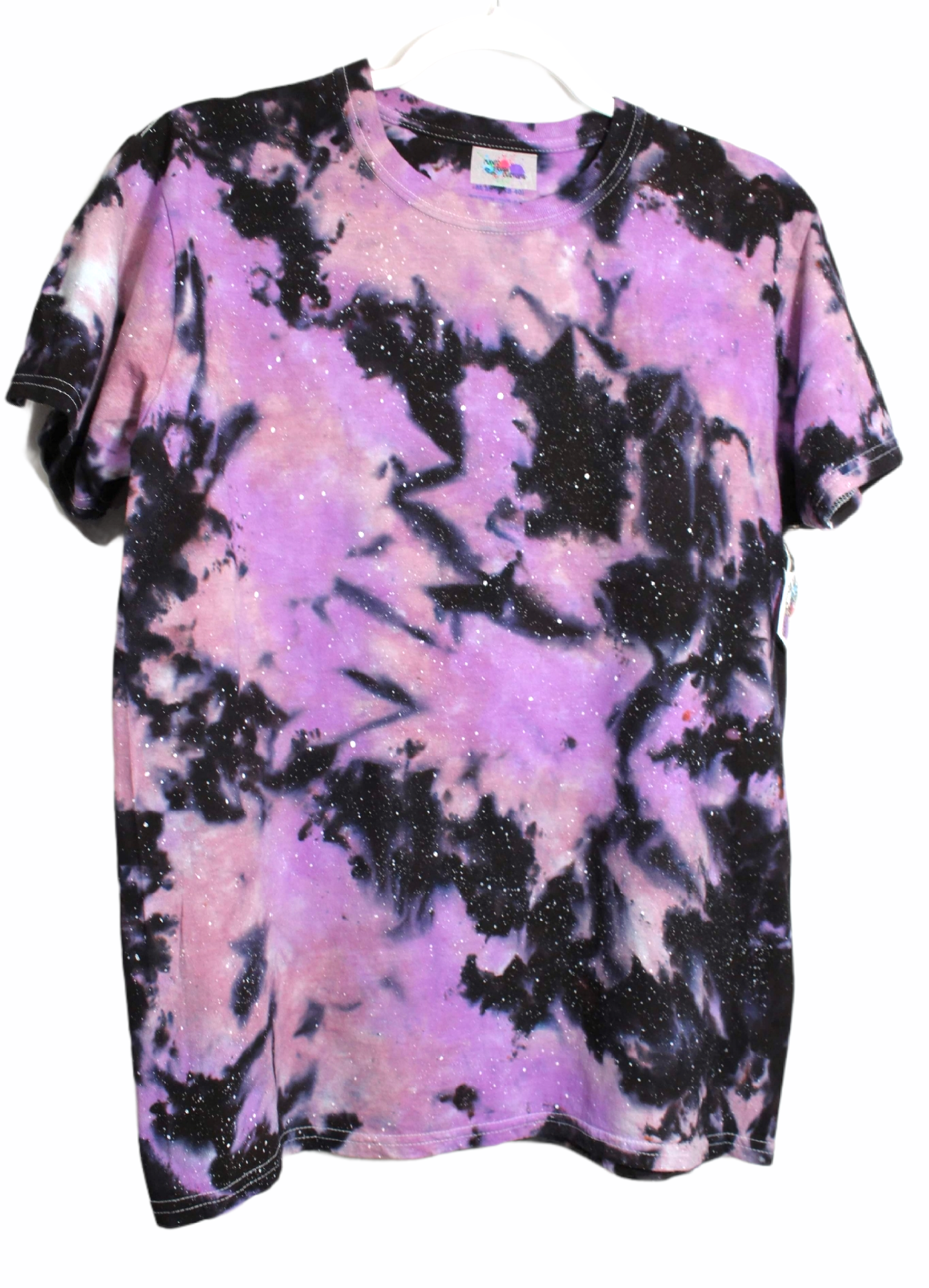Purple Galaxy Tie Dye T-shirt MEDIUM