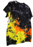Sun Burst Galaxy Tie Dye T-shirt LARGE