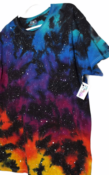 Deep Space Galaxy Tie Dye T-shirt X-Large