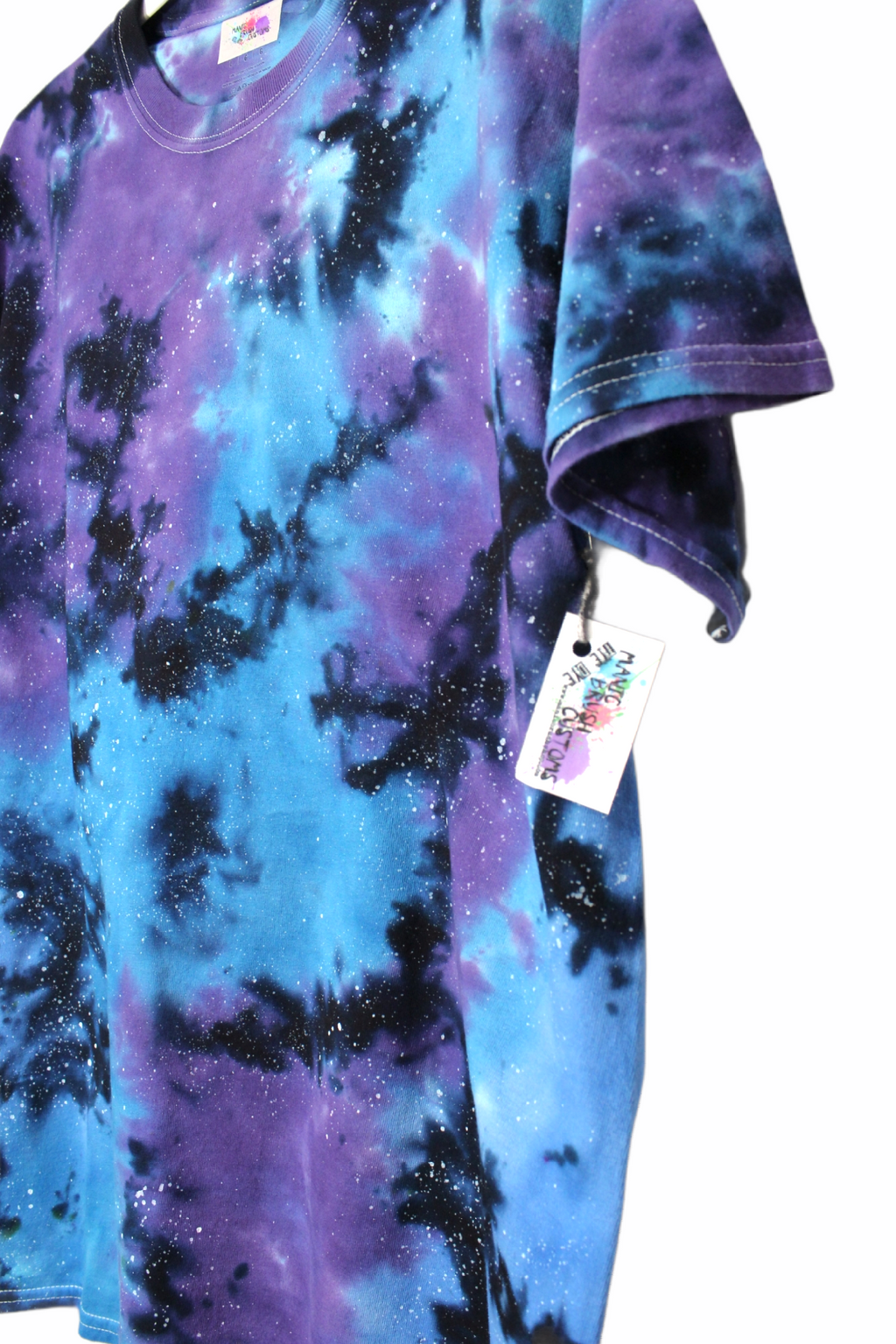Bluuu Galaxy Tie Dye T-Shirt Large