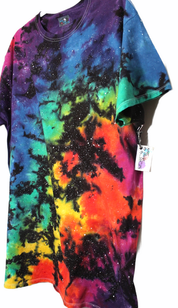 Deep Space Galaxy Tie Dye T-Shirt X-Large