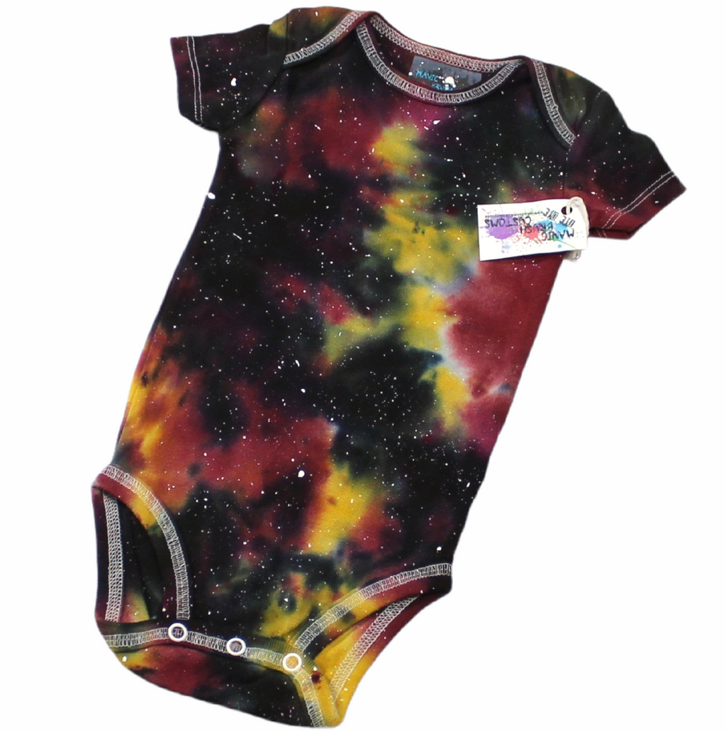Griff House Galaxy Tie Dye Onesie 6 Months