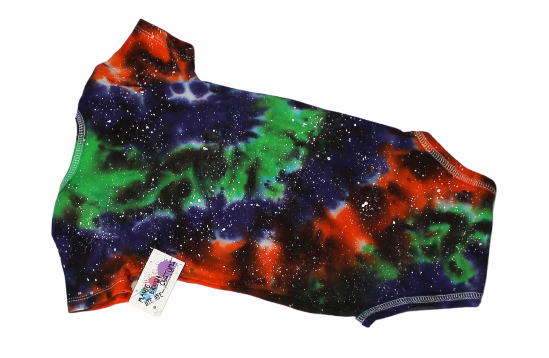 Fright Galaxy Tie Dye Onesie 12 Months