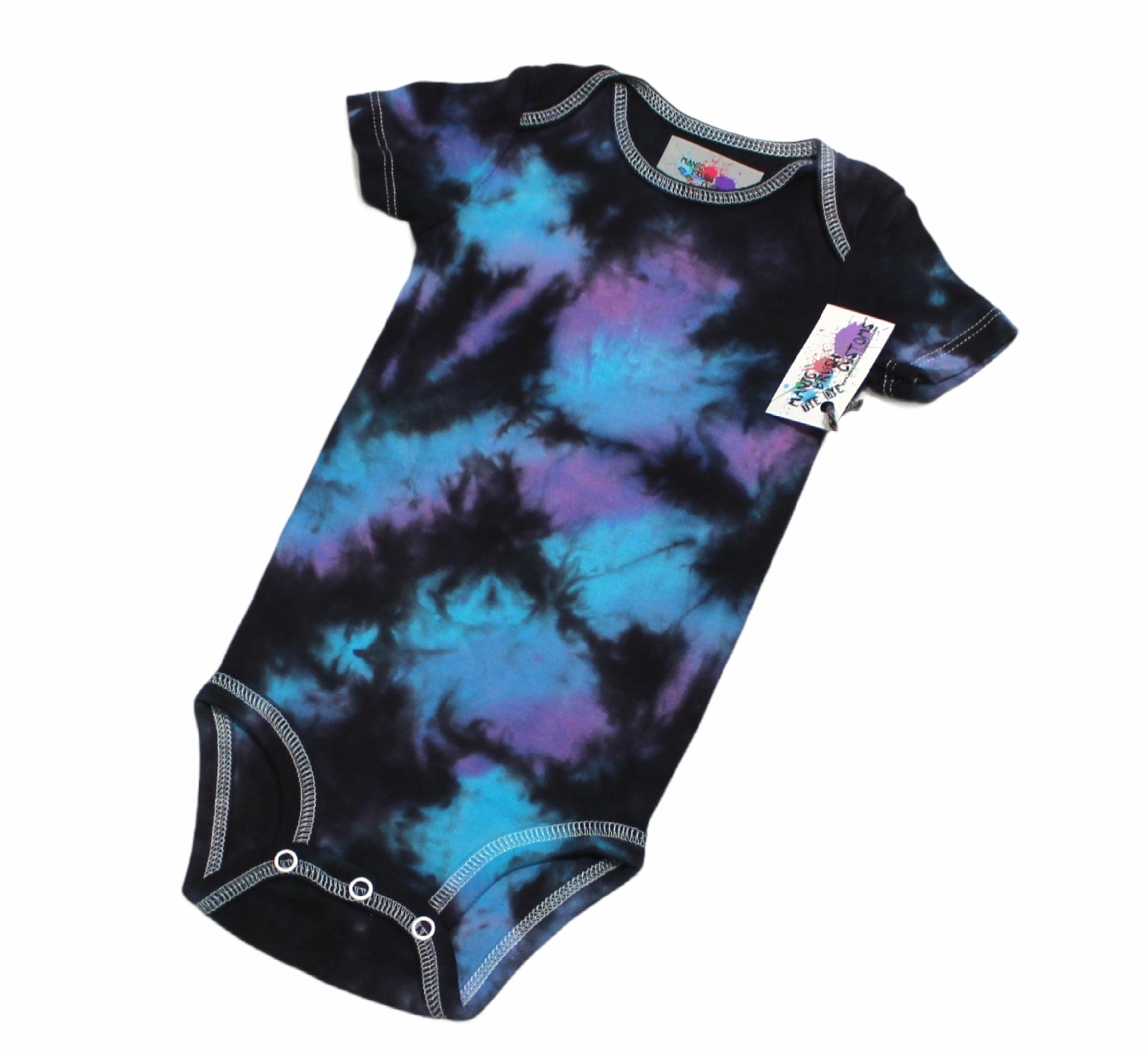Cotton Candy V1 Tie Dye Onesie 12 Months