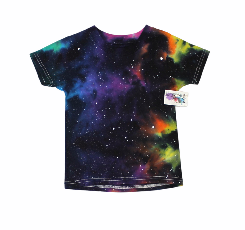 Kids Rainbow Galaxy T-shirt 2T-3T