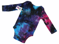 Classic Galaxy Long Sleeve Onesie 9-12 Months