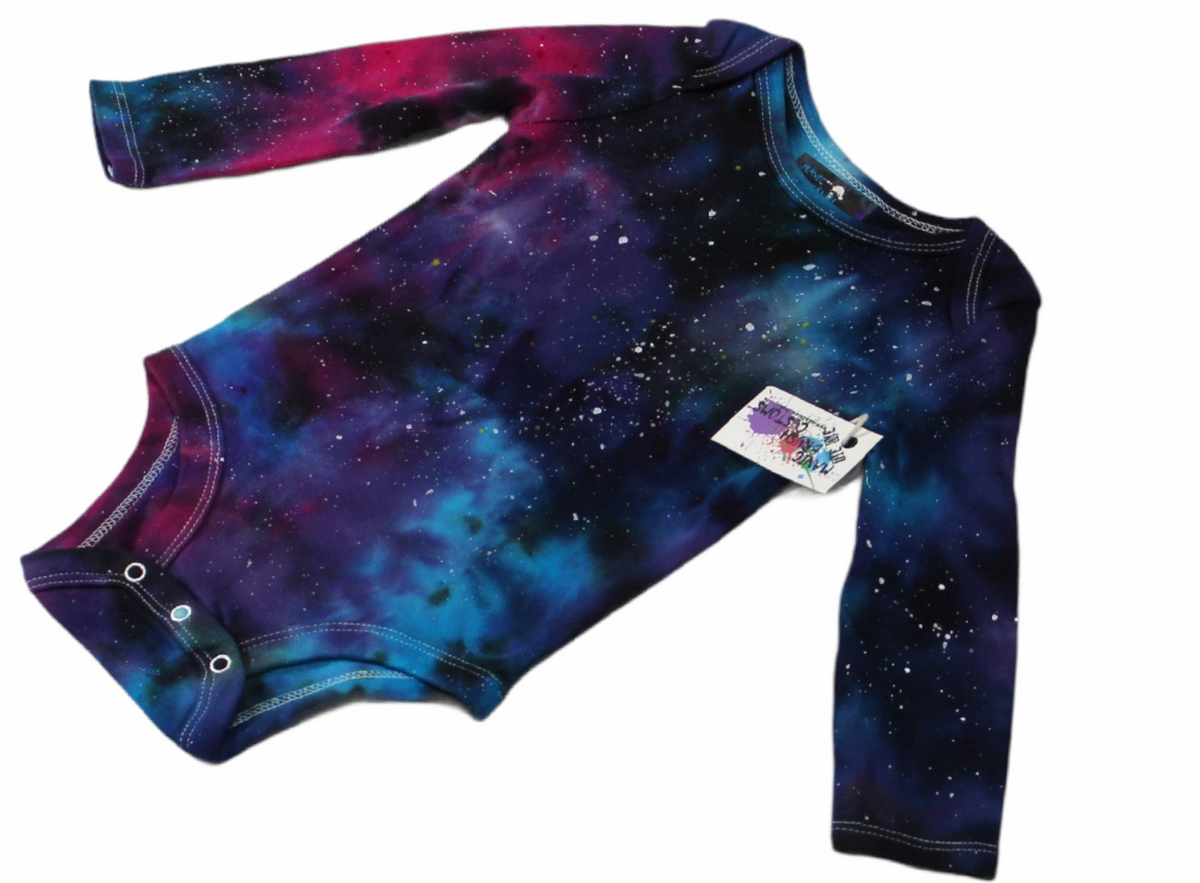 Classic Galaxy Long Sleeve Onesie 9-12 Months
