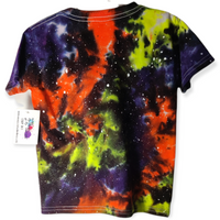Kids Fright Galaxy Tie Dye Kids T-shirt 5T