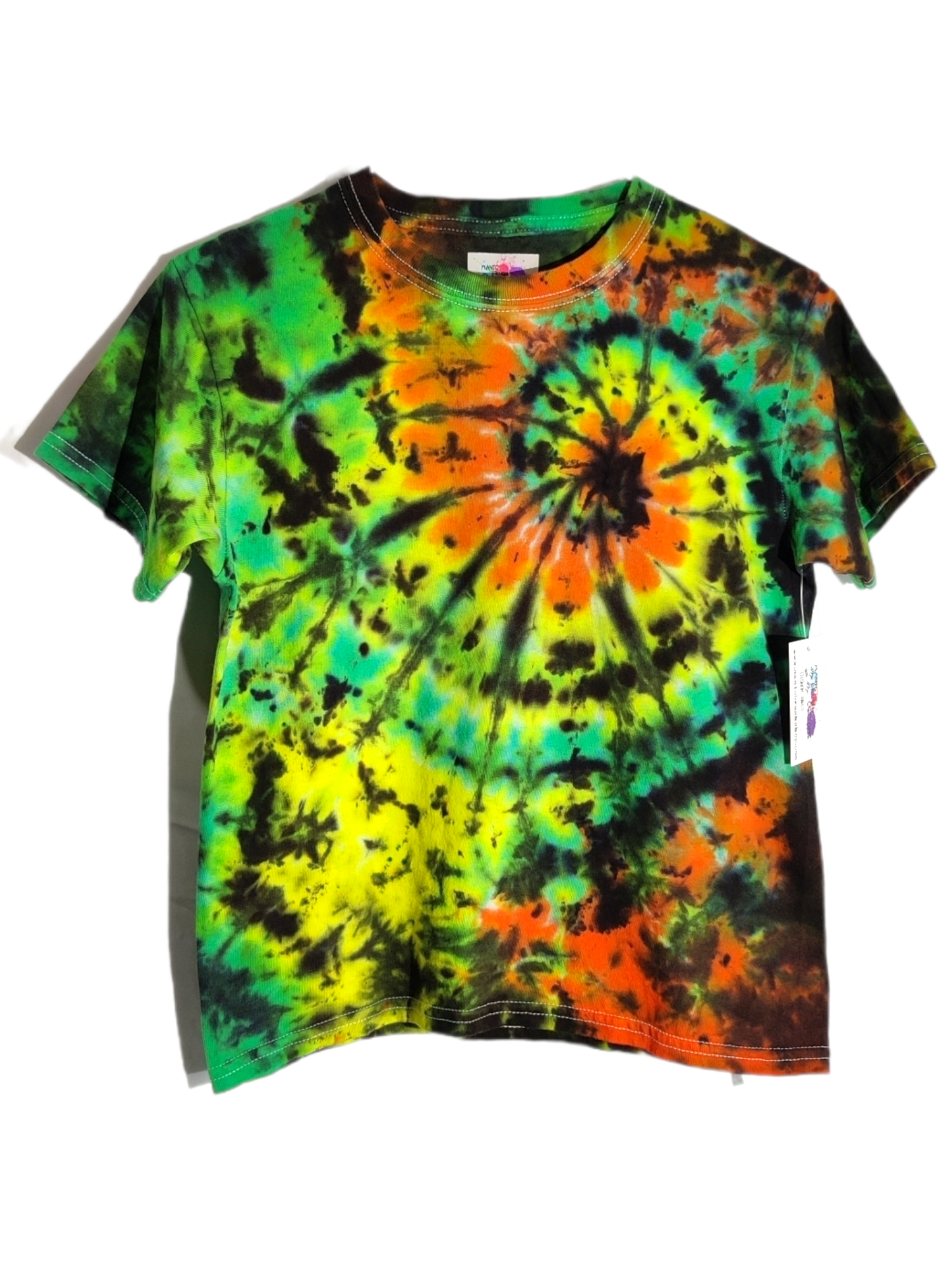 Kids Spiral Tie Dye T-shirt SMALL