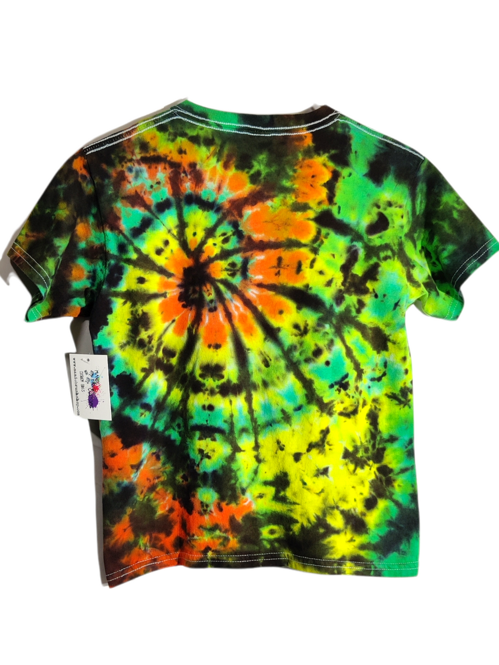Kids Spiral Tie Dye T-shirt SMALL
