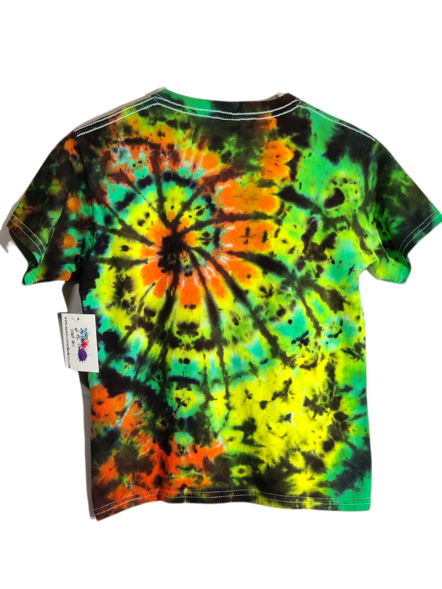 Kids Spiral Tie Dye T-shirt SMALL
