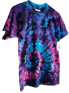 Classic Spiral Galaxy Tie Dye T-shirt SMALL