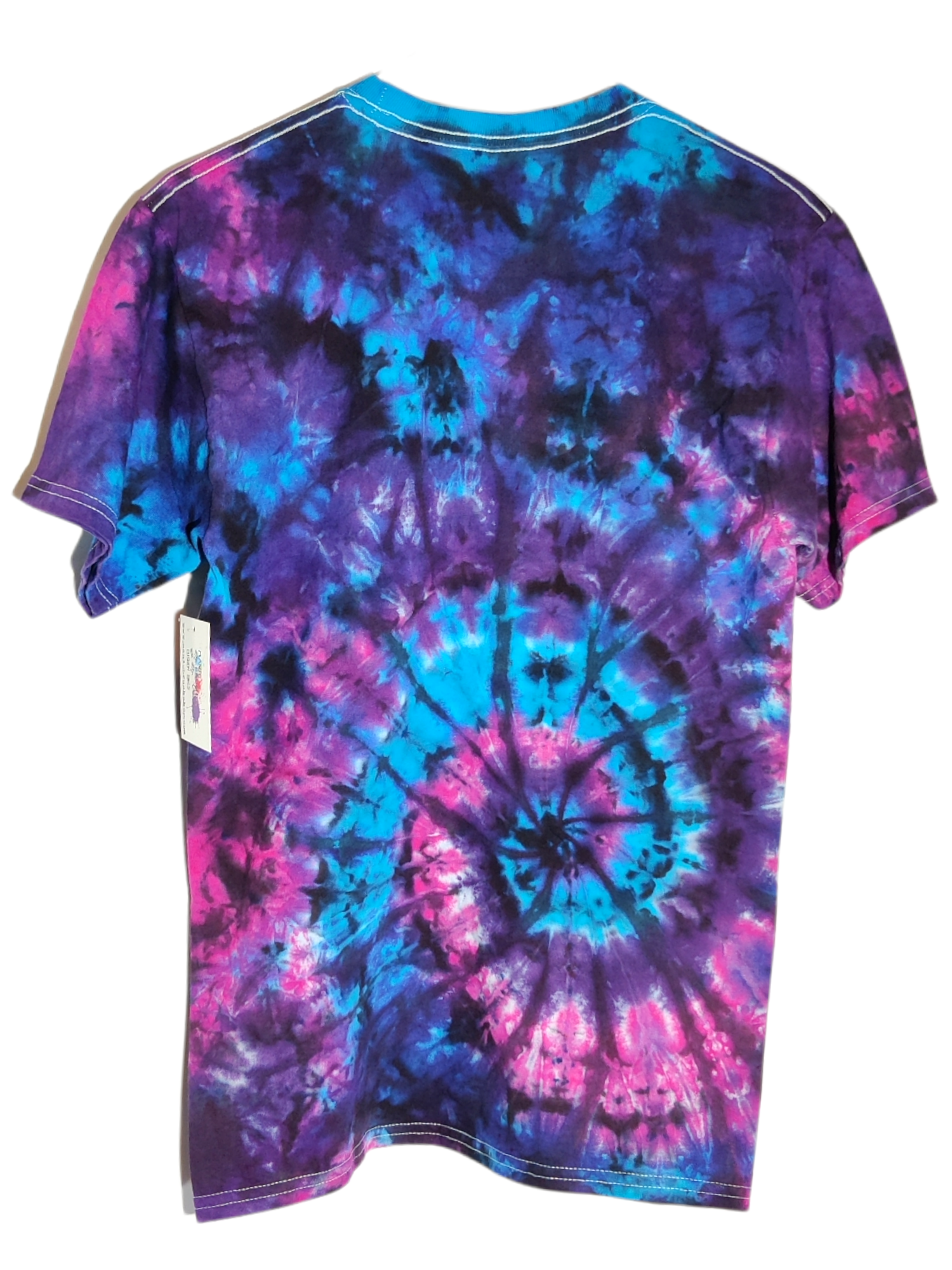 Classic Spiral Galaxy Tie Dye T-shirt SMALL