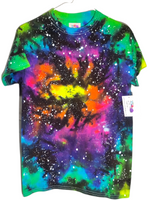 Reverse Rainbow Galaxy Tie Dye T-shirt SMALL