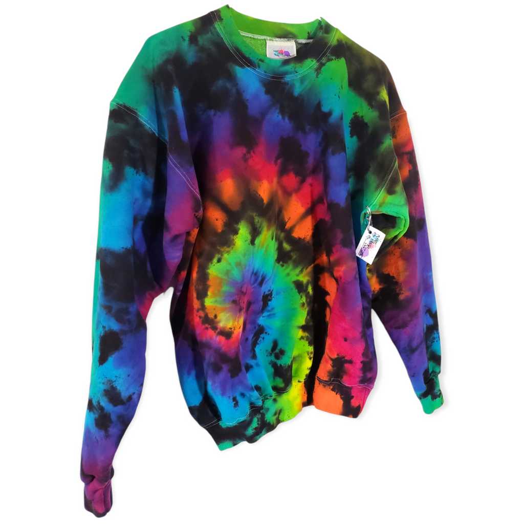 Spiral Rainbow Galaxy Sweaters & Hoodies