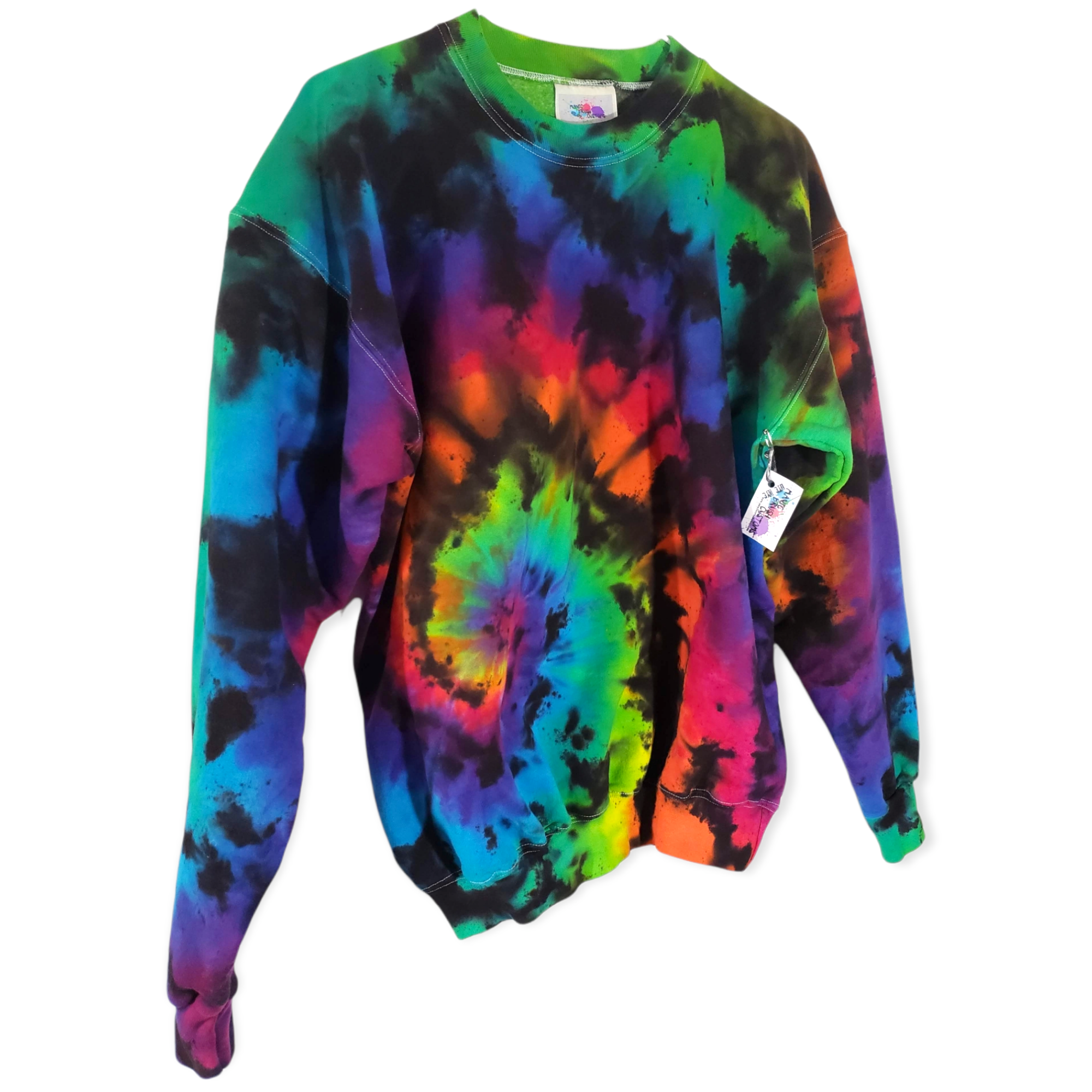 Spiral Rainbow Galaxy Sweaters & Hoodies