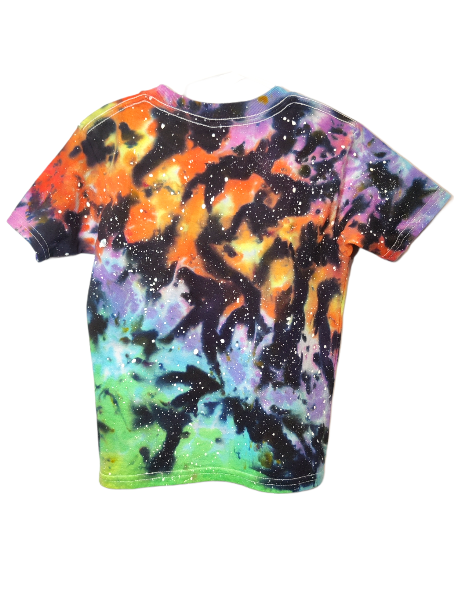 Kids Pastel Reverse Rainbow Galaxy Tie Dye 5T
