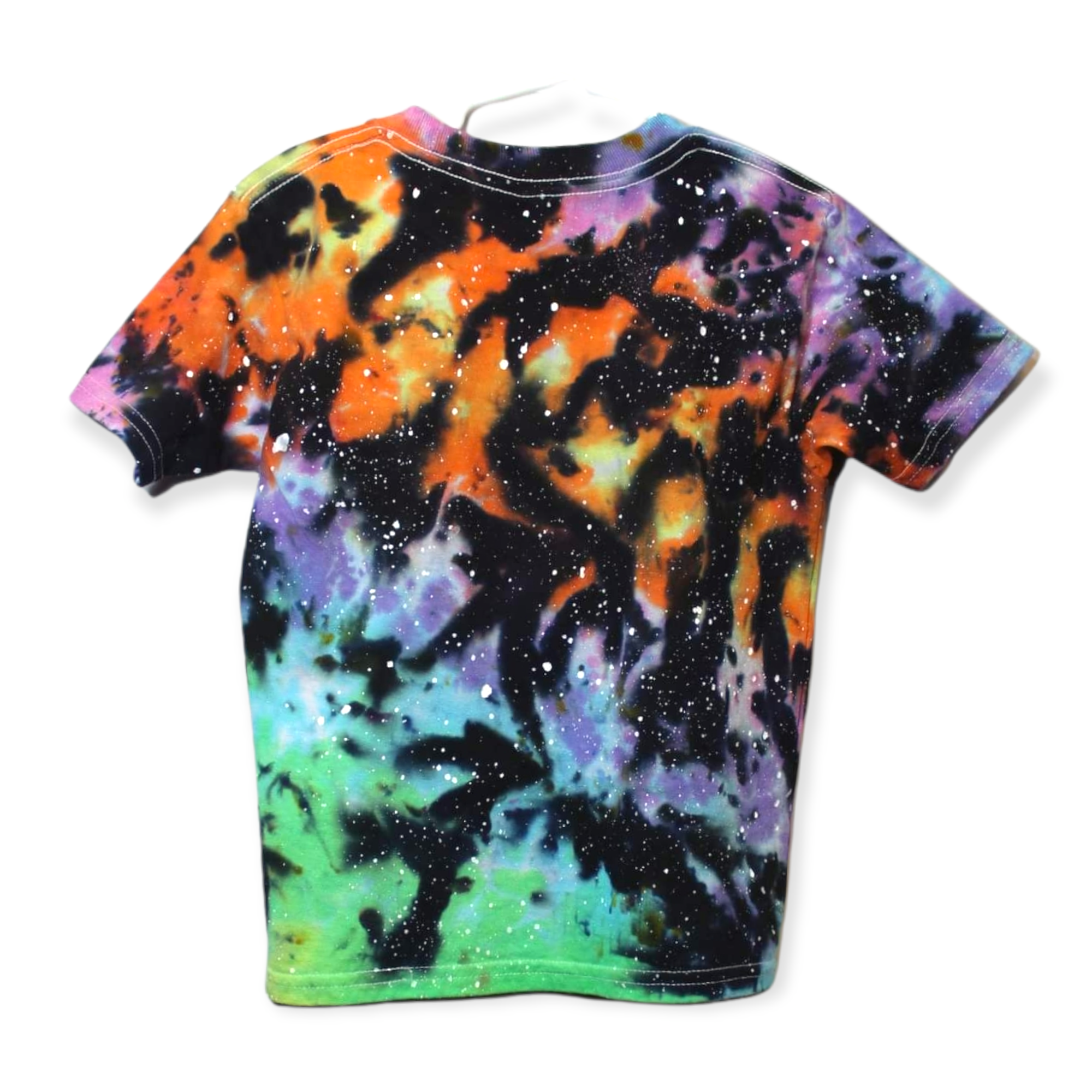 Kids Pastel Reverse Rainbow Galaxy Tie Dye 5T