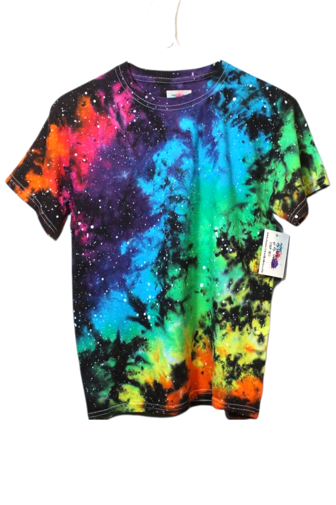 Kids Rainbow Galaxy Tie Dye MEDIUM