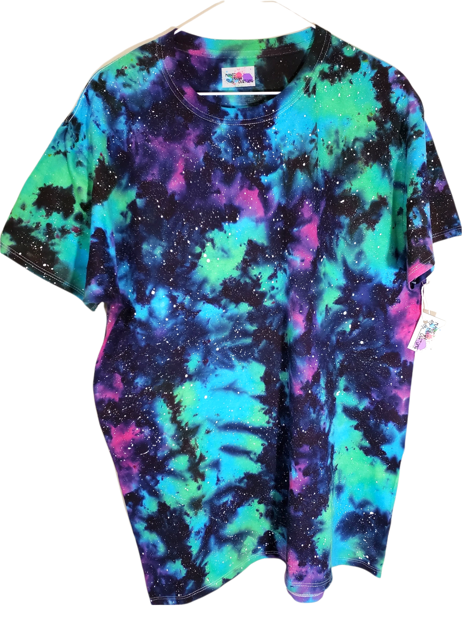 Northern Lights Galaxy Tie Dye T-shirt