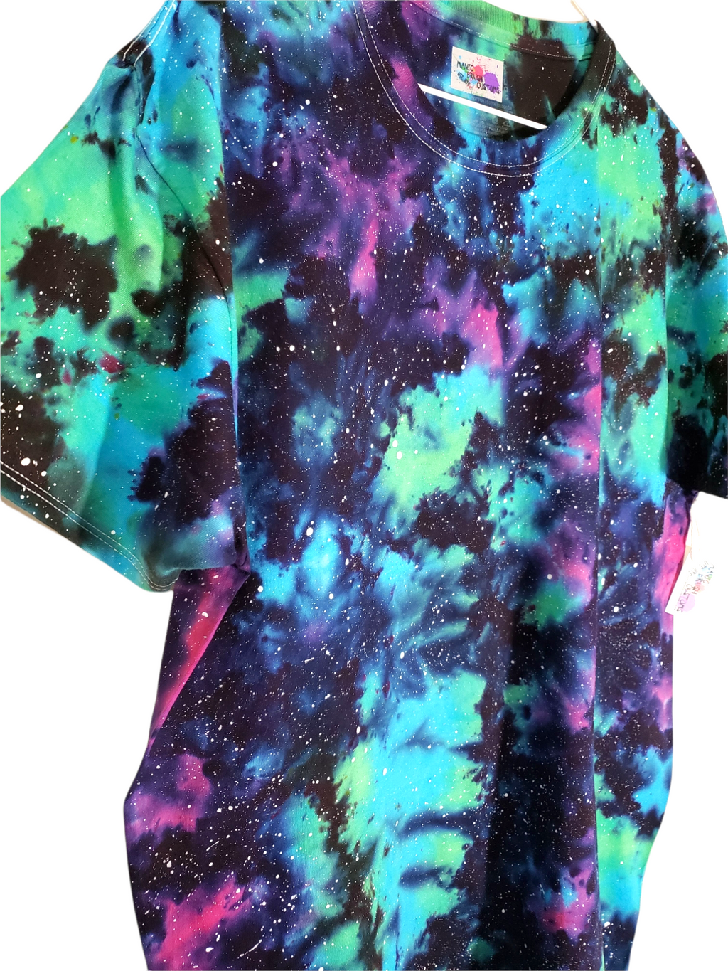 Northern Lights Galaxy Tie Dye T-shirt