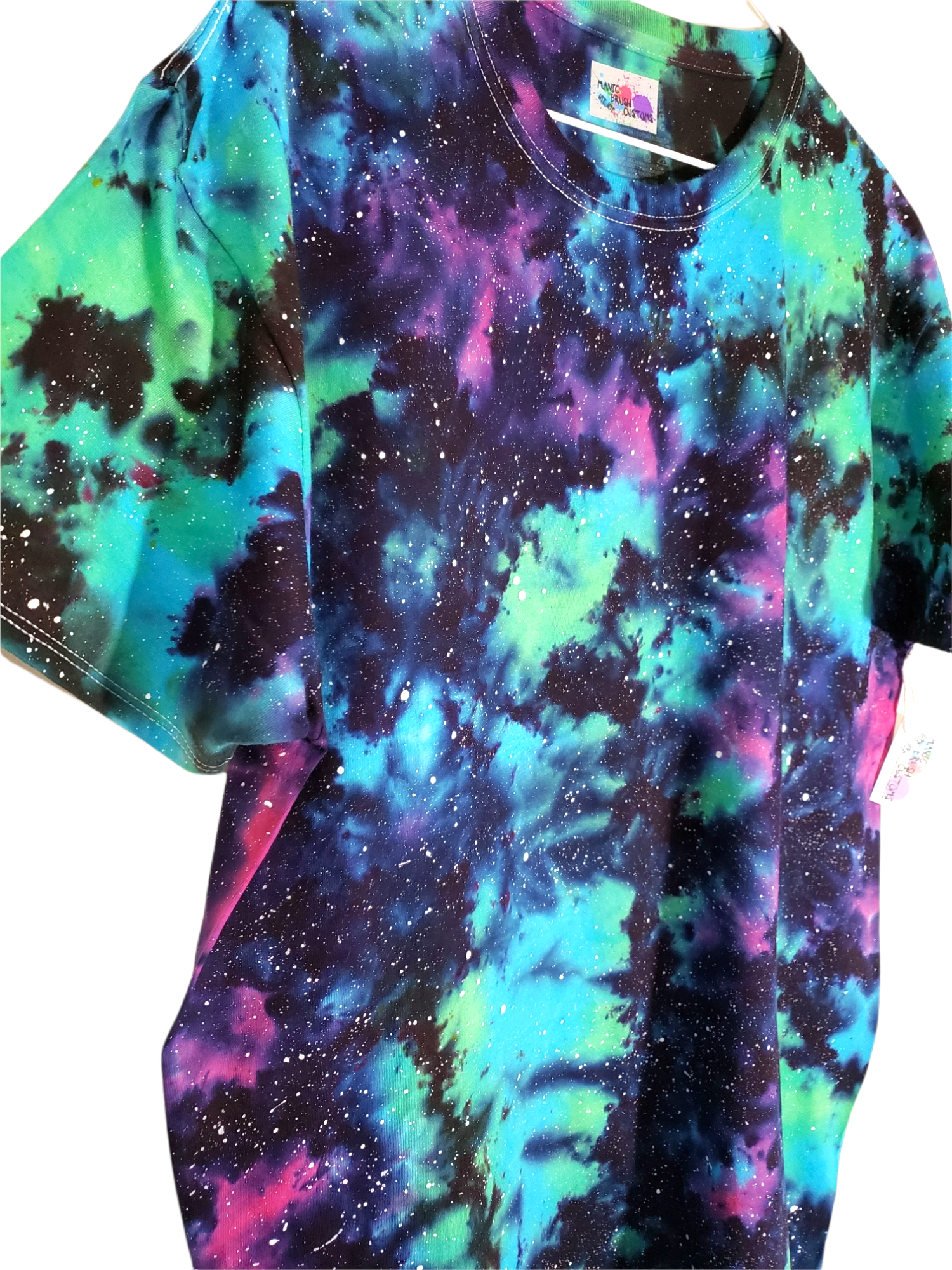 Northern Lights Galaxy Tie Dye T-shirt
