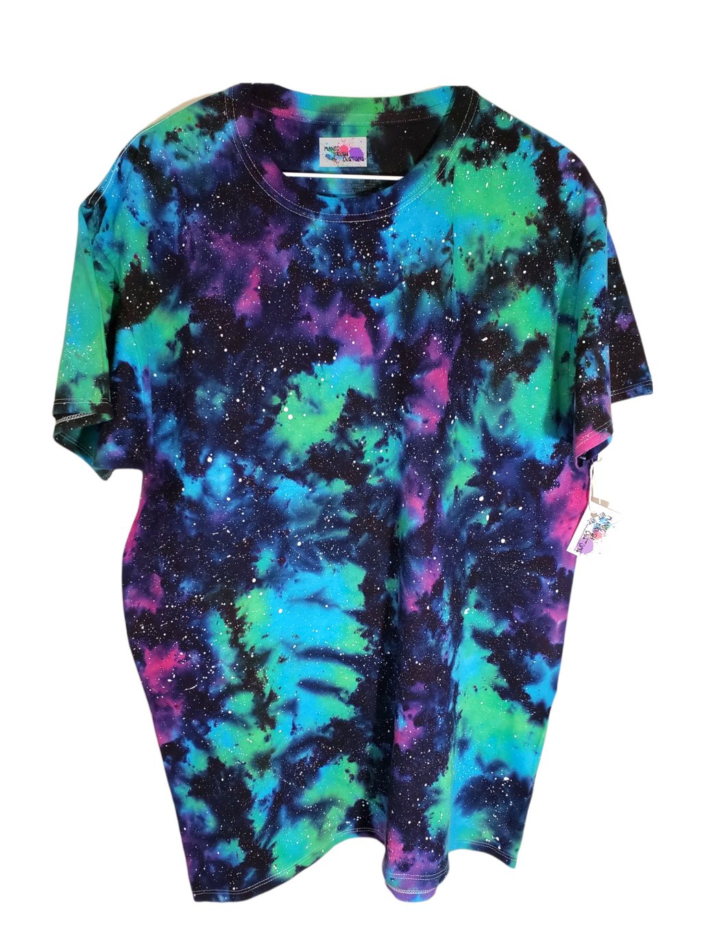 Northern Lights Galaxy Tie Dye T-shirt