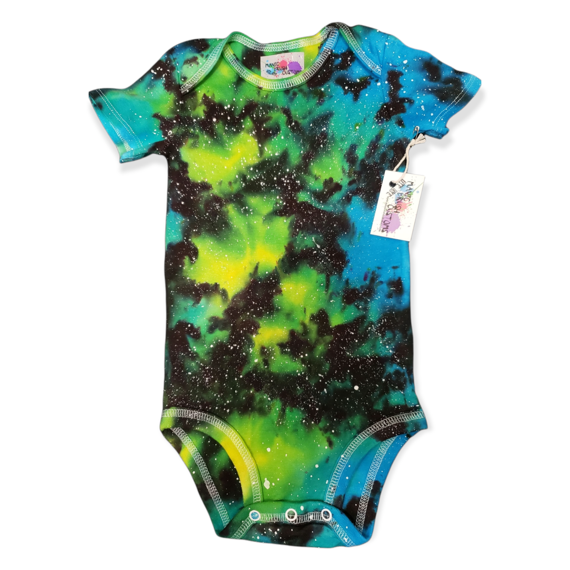 Bluu Galaxy Tie Dye Onesie