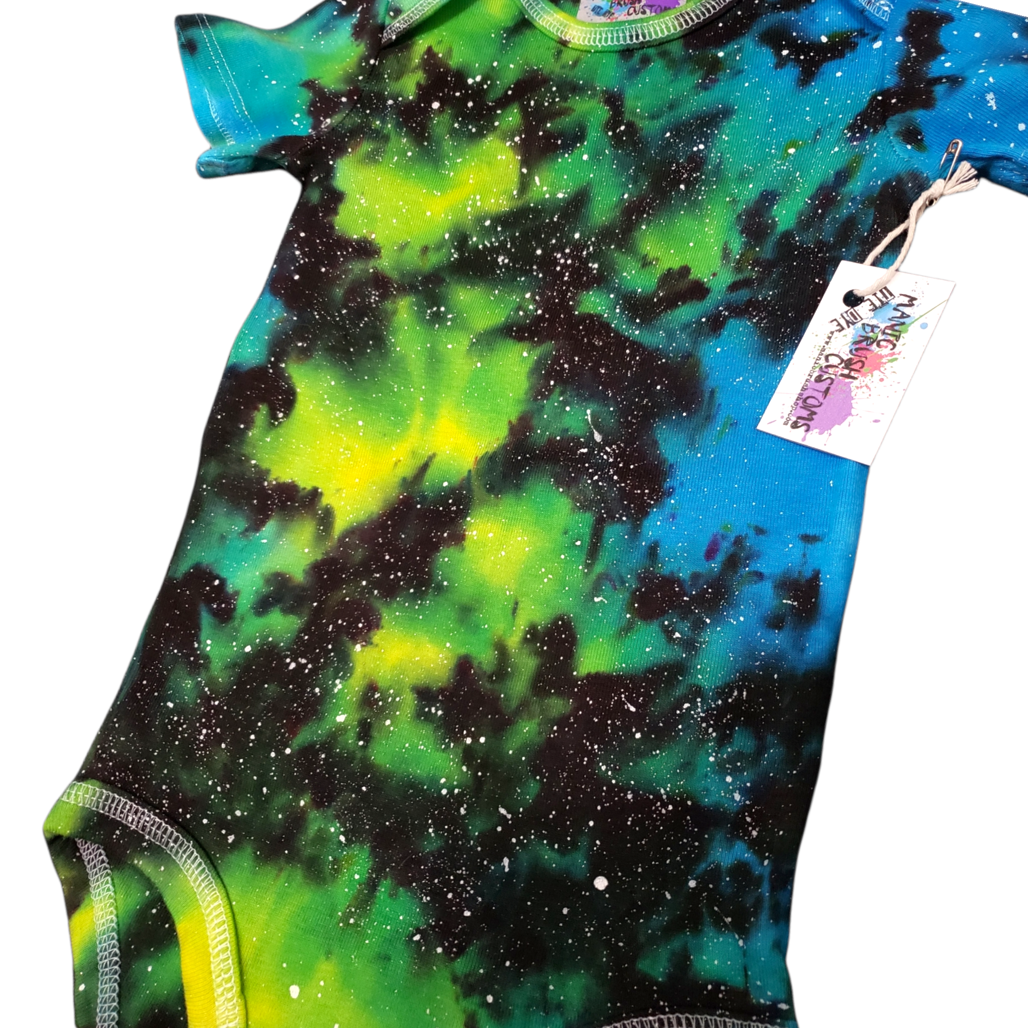 Bluu Galaxy Tie Dye Onesie