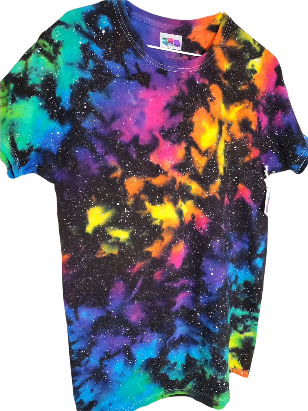 Reverse Rainbow Galaxy Tie Dye T-shirt