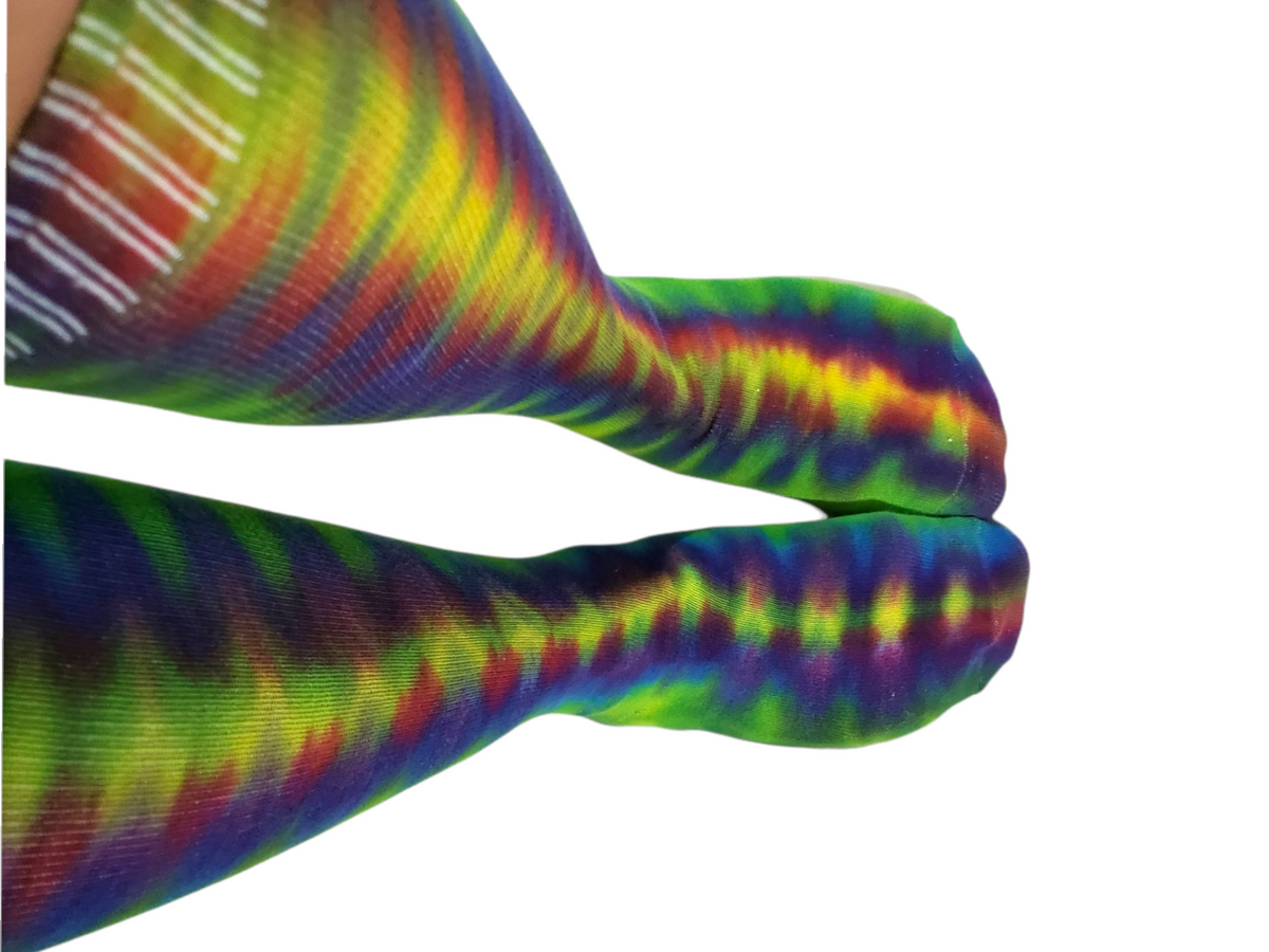 Tie Dye Knee High Socks