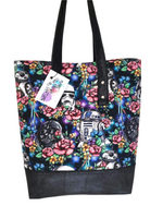 Faux Glitter Tote