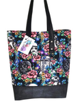 Faux Glitter Tote