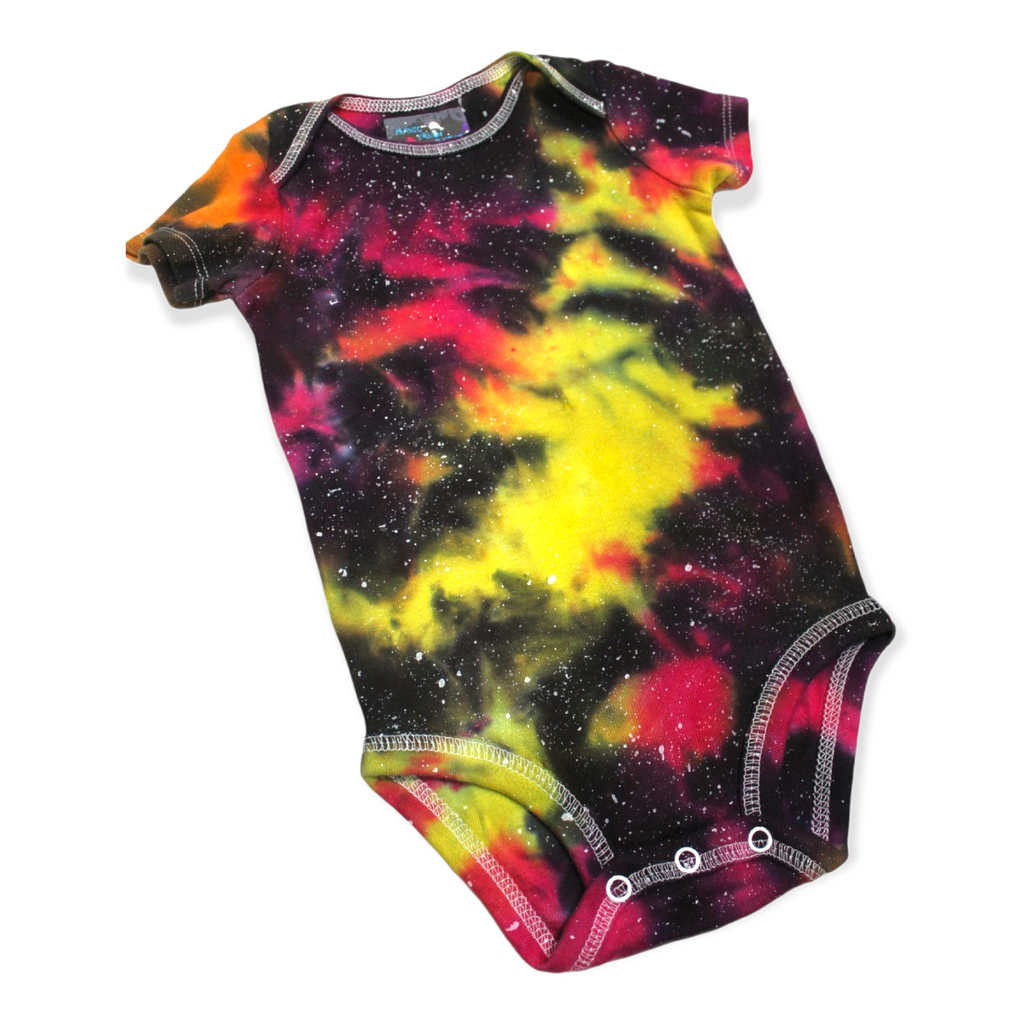 Mango Galaxy Tie Dye Onesie