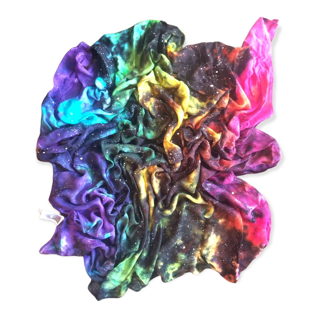 Rainbow Galaxy Bamboo Blanket ( Swaddle)