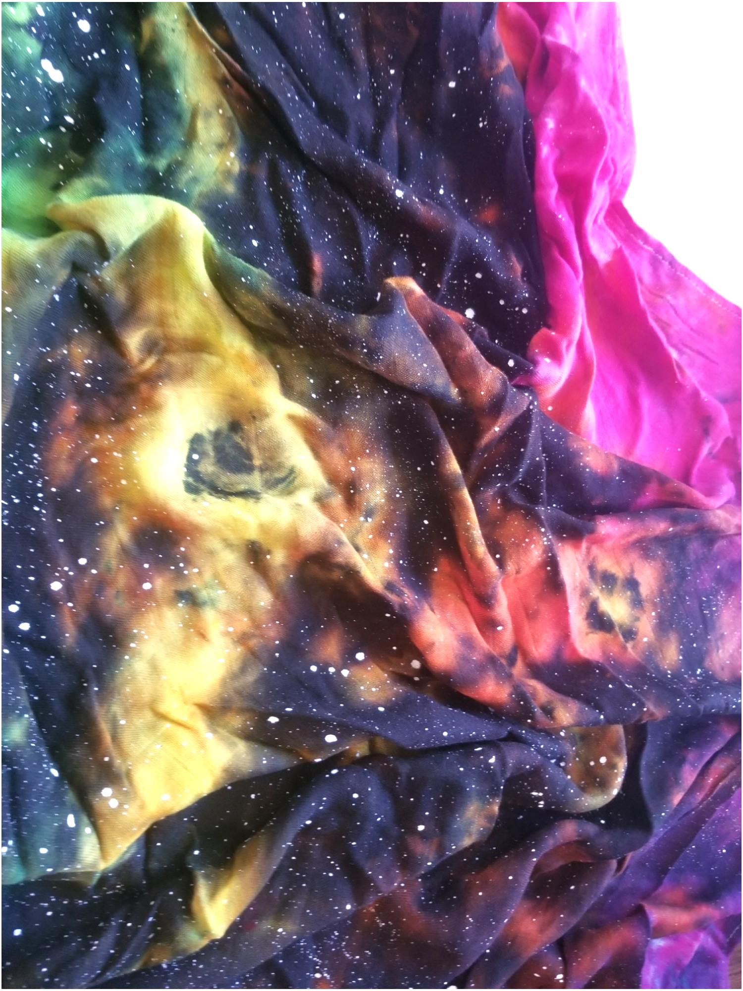 Rainbow Galaxy Bamboo Blanket ( Swaddle)