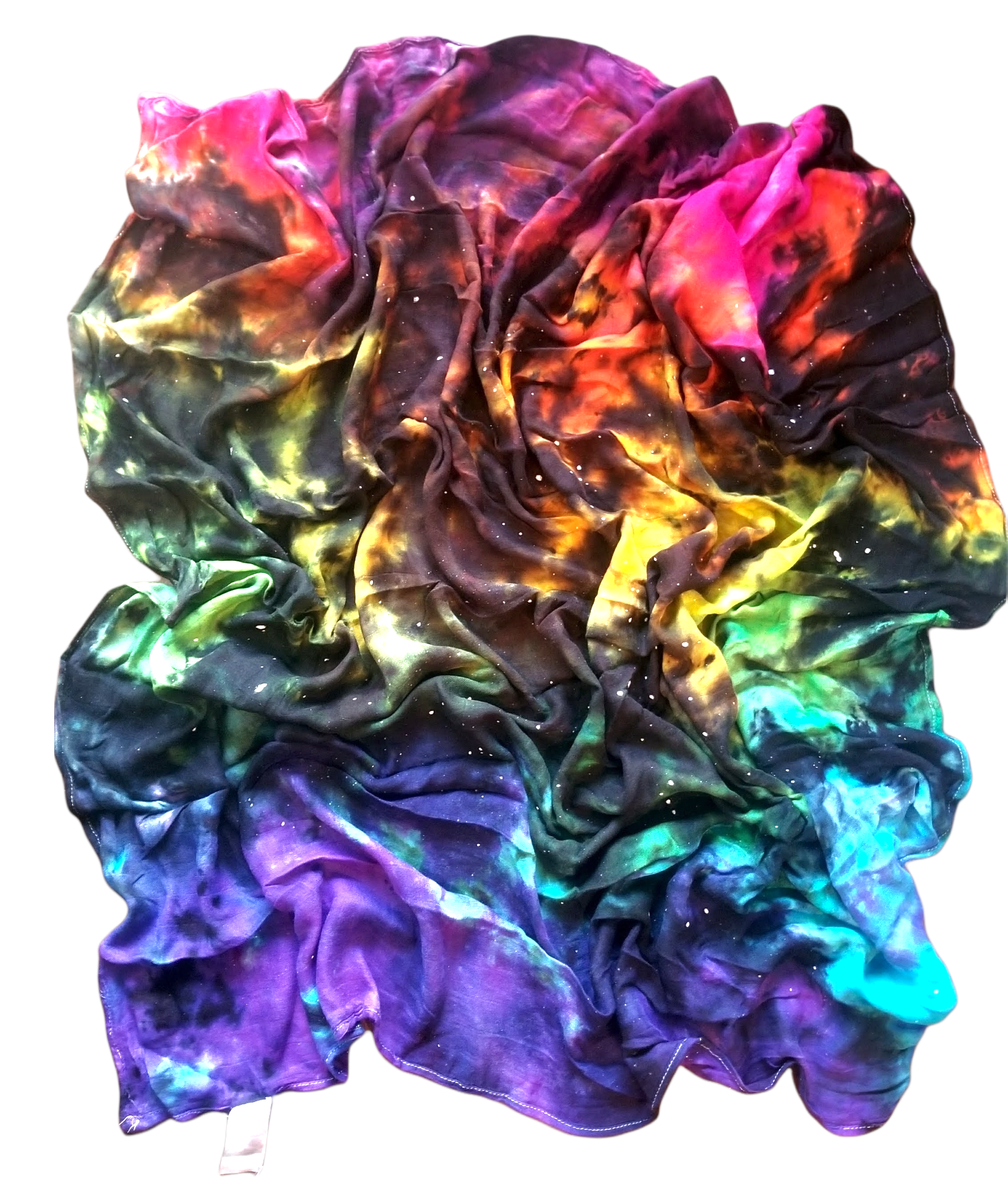 Rainbow Galaxy Bamboo Blanket ( Swaddle)