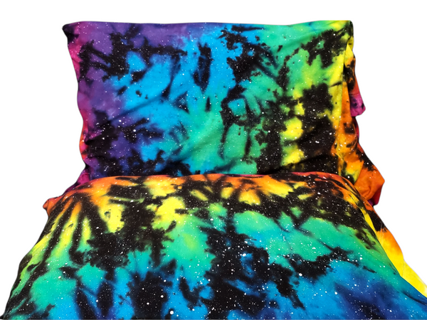Jersey Knit Galaxy Pillowcase Set