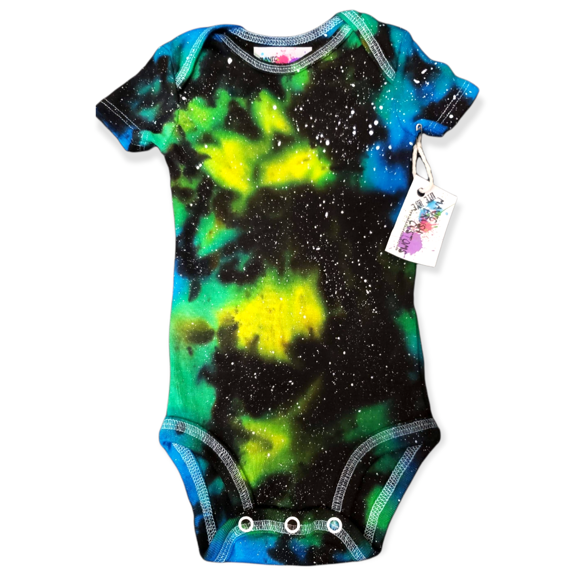 Bluu Galaxy Tie Dye Onesie