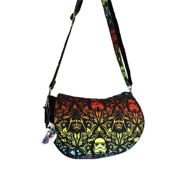 Rainbow Canvas Crossbody