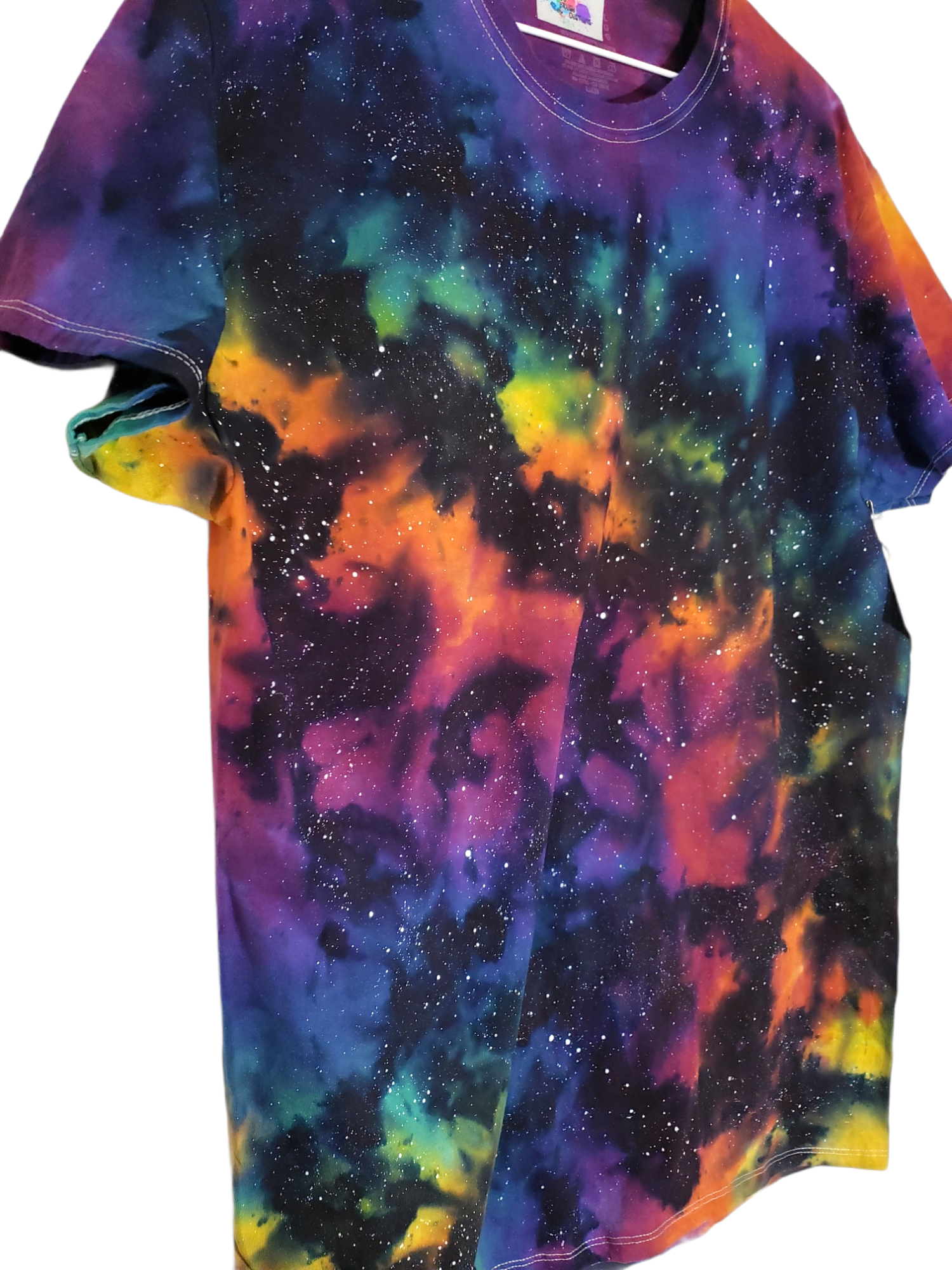 Deep Space Rainbow Galaxy Tie Dye T-shirt