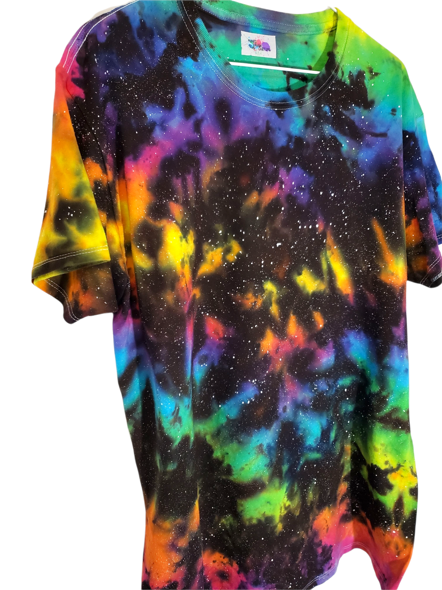 Reverse Rainbow Galaxy Tie Dye T-shirt